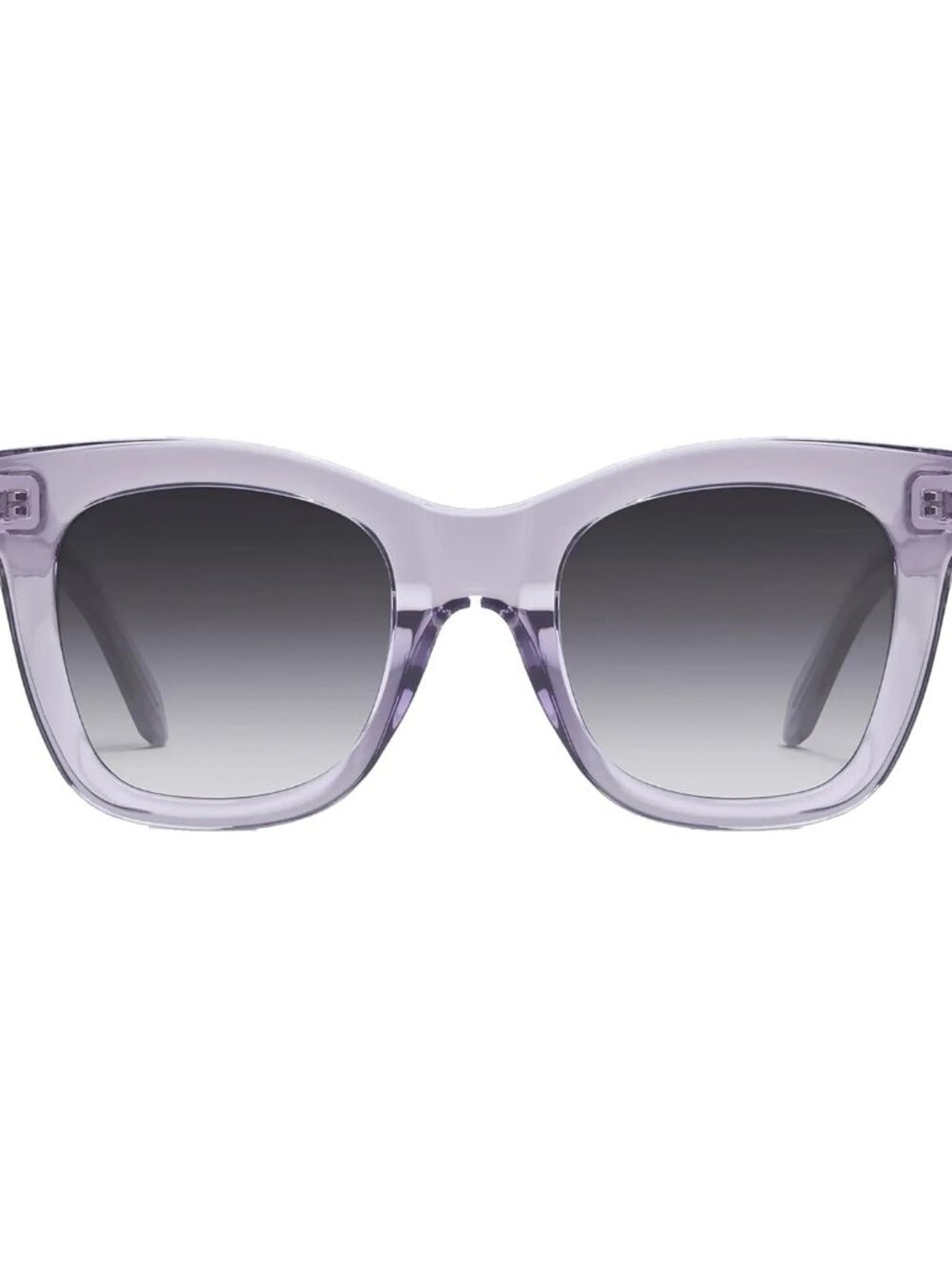 QUAY Australia After Hours Cat Eye Sunglasses in Sweet Pea Lilac/Smoke Grey 51mm